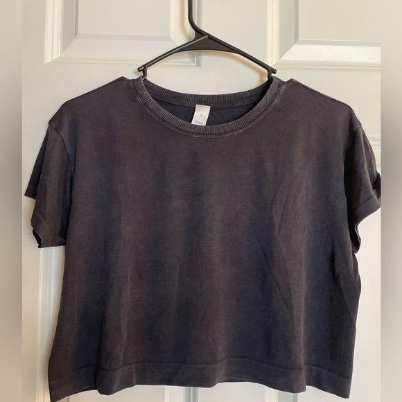 BNWT Avocado Crop Tee, Vintage Black, XS/S - Picture 1 of 6